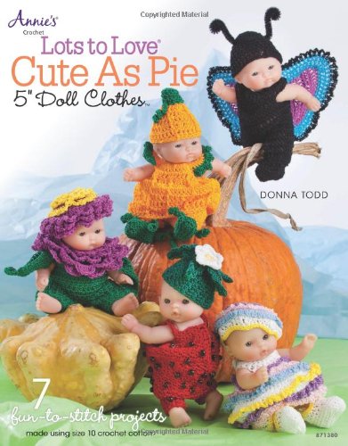 Lots to love cute as pie 5" doll clothes