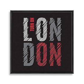 signwin Framed Canvas Wall Art London and NYC...
