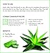 Artnaturals Organic Aloe Vera Gel Juice (2 Pack x 12Oz/355ml) for Face, Hair and Body - 100% Pure Cold Pressed - for Sun Burn, Eczema, Bug or Insect Bites, Dry Damaged Aging skin, Razor Bumps & Acne