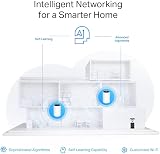 TP-Link Deco XE75 Pro AXE5400 Wi-Fi 6E Tri-Band Mesh Whole Home Add-on Unit view 4