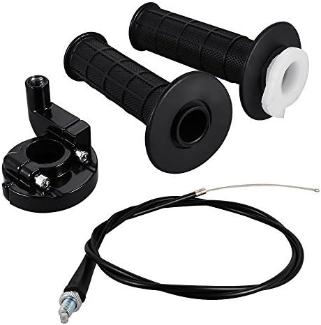 Twist Throttle Grip &amp; Cable For 50cc 125cc 150 250 Dirt Bike Quad ATV Pit Bike