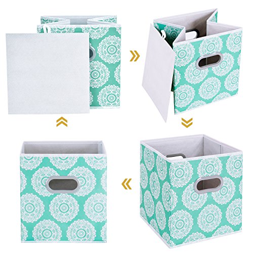 MaidMAX Cloth Storage Cubes, Cube Organizer Bins, Foldable Storage
