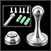 2 Pack Magnetic Door Stop Stainless Steel - 3 Inch Magnetic Door Stopper with Catch (2 pack) -- HEAVY DUTY AND TOUGH!!!