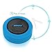 Mpow Buckler Portable Wireless Bluetooth Shower Speaker Waterproof with Mic, Hands-free Calling Function for Shower, Outdoor Activities