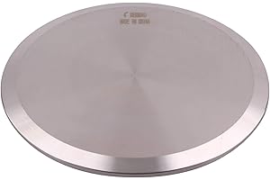 DERNORD End Cap fits Tri-Clamp Ferrule Flange Stainless Steel 304 End Cap fits Sanitary Fitting Clamp (4" (102mm) Tube OD)