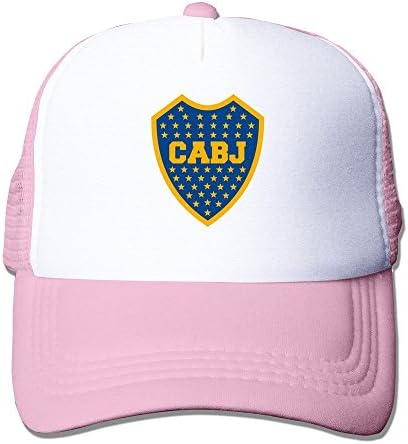 Casual Adult Unisex Escudo Del Club Atletico Boca Juniors 100% Nylon Mesh Caps One Size Fits Most Adjustable Mesh Hat