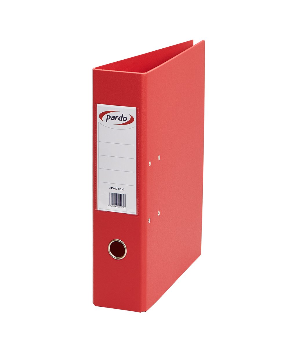 Taupe – Filing Plastic Rings 4/40, Foolscap Folio red