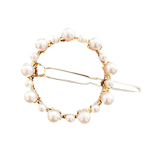 Haarnadeln/Dorical Damen Haarspange Süße mit Perlen Haarklammer Haarspiralen Braut Hochzeit Haarschmuck Accessoires/Geburtsta