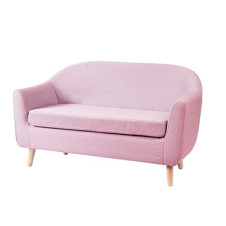 SEEKSUNG Sofa Sessel aus Holz für Kinder Sofas, Cartoon Kinderschlafsofa weicher Babys gepolsterte Kindersessel Kinder waschb