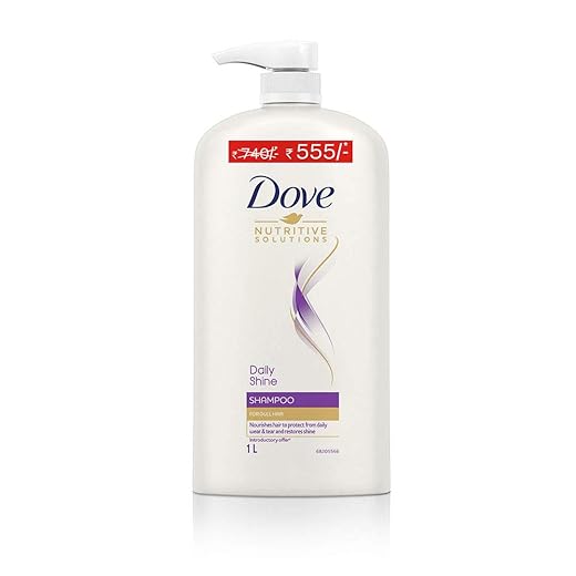 Dove Daily Shine Shampoo, 1000 ml