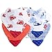 Nuby 2 pk Teething Bib - Dribble Catcher with Teething Corner (Colors/Theme may vary)