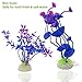 DaKuan 2 Pack Fake Marimo Balls and 5 Pack Aquarium Plants, Fish Tank Decorations Home Décor Plastic Assorted Colorthumb 3