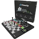 ChessUp 2 - Electronic Chess Board by Bryght Labs - Built-in WiFi, Chess Engine - Includes Chess Set TouchSense Pieces - Light Up Smart Chess Board - with AI, Lessons, Wireless Play &amp; Companion App