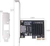 Tsadeer Gigabit Network Card RTL8125BG PCIe 100/1000M 2.5G RJ45 LAN view 8