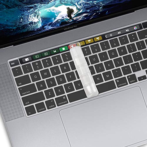 IVSO Keyboard Screen Protector for MacBook Pro 16 inch 2019,Precisely Made to Cover The Entire Keyboard Recess Area High Transparency preserves The Elegance of Your MacBook