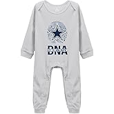 Snagminio Cowboys It's In My DNA Super Cute Boys And Girls Universal Long Sleeve Bodysuits