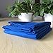 VOCOOL Chaise Lounge Cover Pool Chair Cover Soft and Quick Dry Beach Chair Towel Cover with Pocket for Sun Lounger Pool Sunbathing Garden Beach Hotel, No Slide, Blue 85