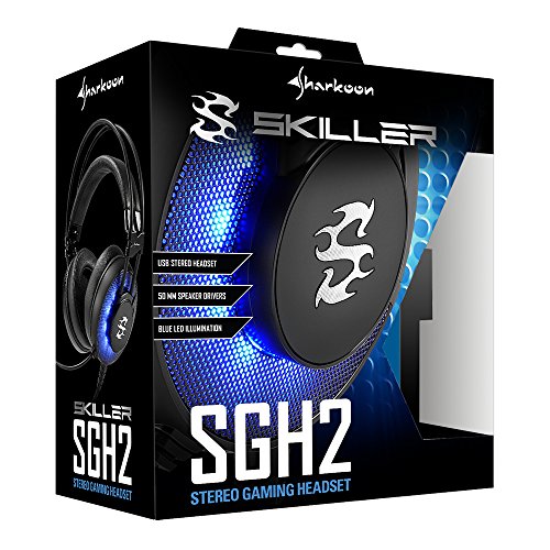 Sharkoon-SGH2-Auriculares-Gaming-con-Cable-Estereo-Microfono-NegroAzul