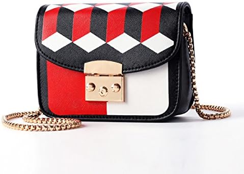 New Cute Shoulder Diagonal Cross Female Bag Korean Multi-color Buckle Bag