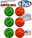 Wiffle Balls Green & Orange Official Size Baseballs 