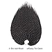 Una 12 Inch Senegalese Twist Crochet Braids(22Strand/Piece) Freetress Havana Mambo Twist Braiding Hair Extensions (3-piece, 1B)