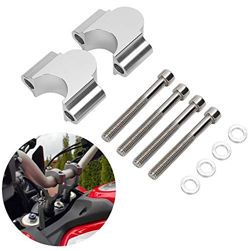 Nikou Stuur Riser - 7/8 "Aluminium Stuur Riser Mount Klem 28MM Hoogte Adapter hoge sterkte voor Motorfiets ATV - Image 7