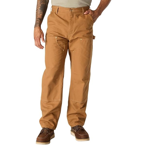 Amazon.com: Carhartt Men's Weathered Duck Dungaree Fit Khaki