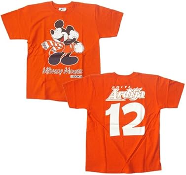 Amazon 大宮アルディージャ ミッキーｔシャツ サポーター M Flags Town スポーツ アウトドア
