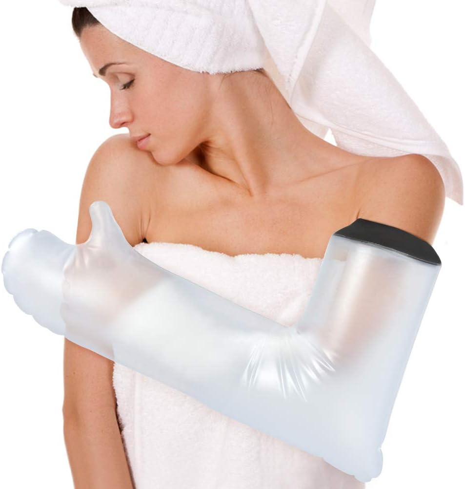 Arm Cast Cover for Shower, Adult Waterproof Full Arm Cast Protector and