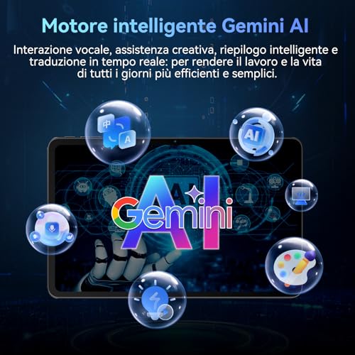 2026 Android Tablet 16, 12 Inch Tablet with Keyboard, 4G LTE+5G WiFi,24GB RAM+128GB ROM, Octa-Core Tablets with Pen/Mouse for Work and Study, 9000mAh,WideVine L1/Gemini AI/GPS/Face ID, 4 Year Warranty