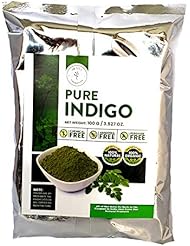 100% Natural, Pure, Organic, Indigo Powder for Hair Dye-Color 100 Grams | Henna Cosmetics