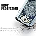 Grand Prime Case, MagicSky [Shock Absorption] Studded Rhinestone Bling Hybrid Dual Layer Armor Defender Protective Case Cover for Samsung Galaxy Grand Prime G5308 2015 (Flower)