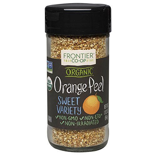 Frontier Herb Orange Peel Organic Granules, 1.92 Ounce