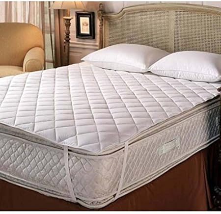 Rajasthan Crafts Microfiber Water Resistant Dustproof Mattress Protector (White, 72x78-inch)