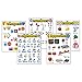 TREND enterprises, Inc. Kindergarten Basic Skills Learning Chts Combo Pk, Set 5, Multi, (T-38920)