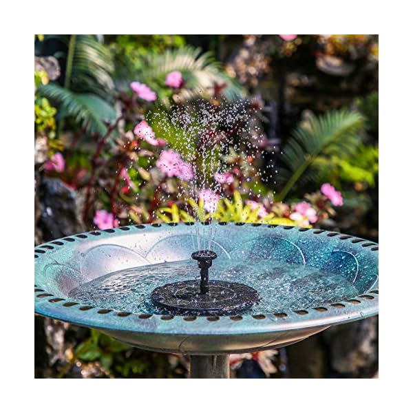AISITIN-Solar-Fountain-Pump-Solar-Powered-Water-Fountain-with-6-Nozzles-Floating-Solar-Pond-Pump-for-Bird-Bath-Garden-Pond-Pool-and-Fish-Tank AISITIN Solar Fountain Pump, Solar Powered Water Fountain with 6 Nozzles, Floating Solar Pond Pump for Bird Bath, Garden…