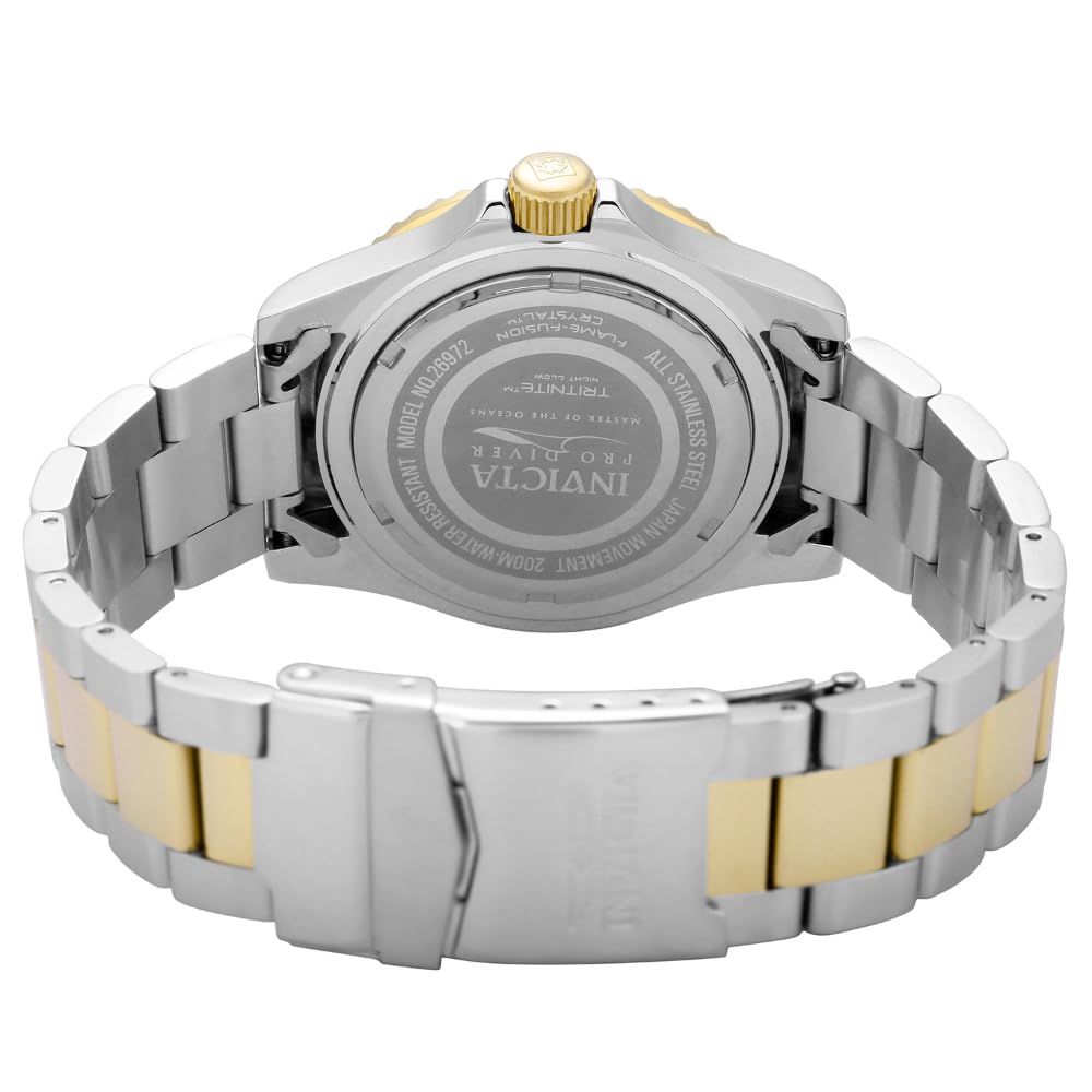 Invicta Men's Pro Diver Quartz Watch with Stainless Steel Strap