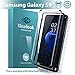 Galaxy S9 Screen Protector Tempered Glass Case Friendly With [Easy Install Tool & Back Skin Sticker] Klearlook Anti Scratch Curve Edge Fit Galaxy S9 High Definition Screen Protector