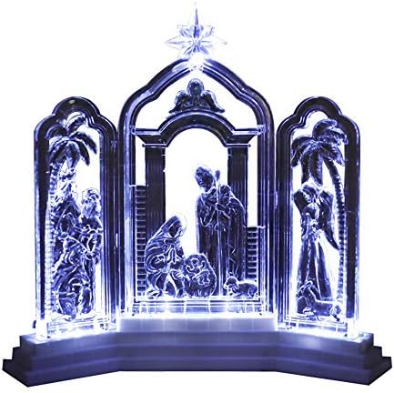 Ambient Light Led Night Light Christian Screen Manger Dial [Energy Class A]