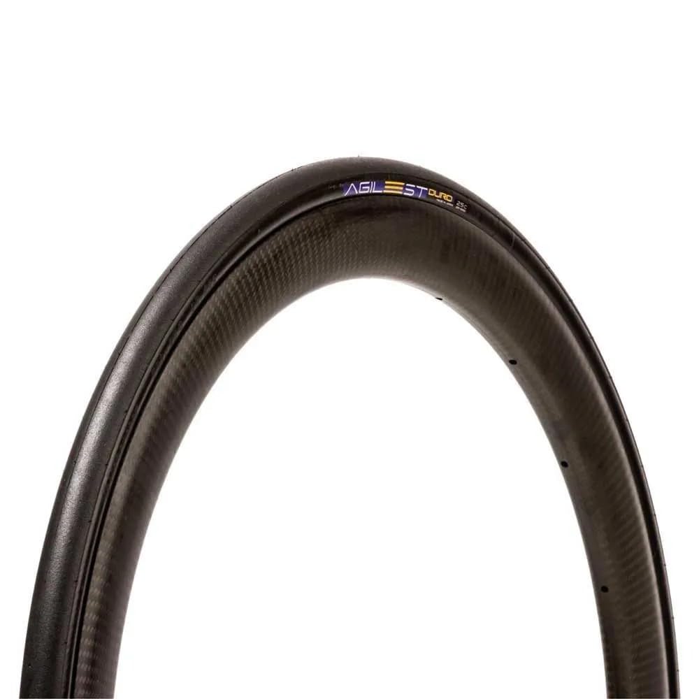 Panaracer Agilest Duro Folding Road Tyre: Black/Black 700x25c