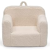 Delta Children Cozee Sherpa Chair, Cream