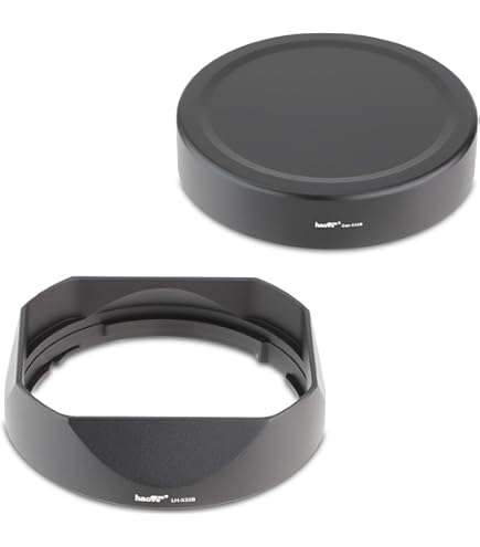 Amazon.com : Haoge LH-G65N Bayonet Square Metal Lens Hood for