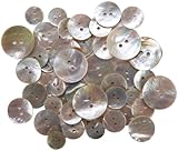 Blumenthal Lansing Favorite Findings Shellz Buttons, Multi, Size Round Agoya