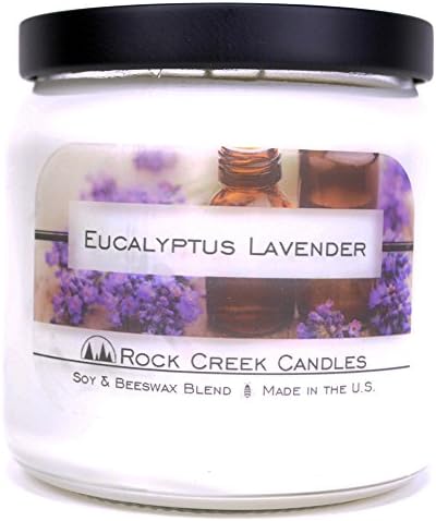 Eucalyptus Lavender 16oz Rock Creek Soy Candle