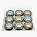 JVCC Mini Spike Tape Multi-Pack: 1/2 in. x 6 ft. / Assorted (Black,Burgundy,Dark Blue,Dark Green,Electric Blue,Olive Drab,Purple,Tan,Teal) / 9 rolls [9 rolls/pack]