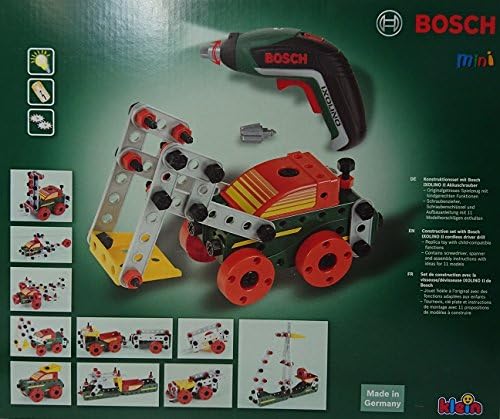 Amazon Klein クライン ボッシュ おもちゃのくるま組み立てセット ライト付き電動ドライバー 並行輸入品 大工さん おもちゃ