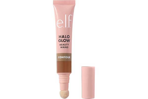 e.l.f. Halo Glow Contour Beauty Wand, Liquid Contour Wand For A Naturally Sculpted Look, Buildable Formula, Vegan & Cruelty-f