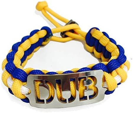 NBA Paracord Bracelets Stainless Steel cuts (2) Pack ...