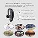 Bluetooth Phone Earpiece, Wireless Bluetooth Headset V4.1 with Stereo Noise Canceling Microphone for Cell Phone Laptop,Car,Skype,Call Center,Truck Driver