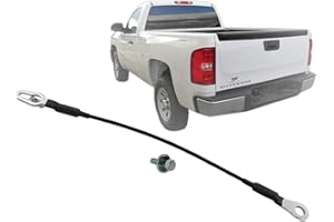 APA AUTO PARTS AVENUE APA Replacement for 2007-2016 Silverado Sierra 2009-2010 H3T Tailgate Cable with Hardware 16-5/16 inch Rear Right or Left Side 25838260 25838261